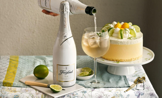 Receta de Tarta helada de limón y mango con Freixenet ICE
