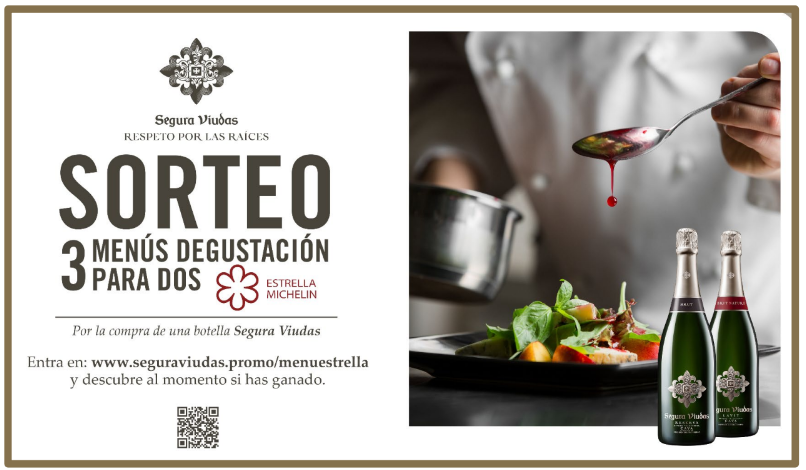 SORTEO: Cena para 2 en un Restaurante con Estrella Michelin ⭐